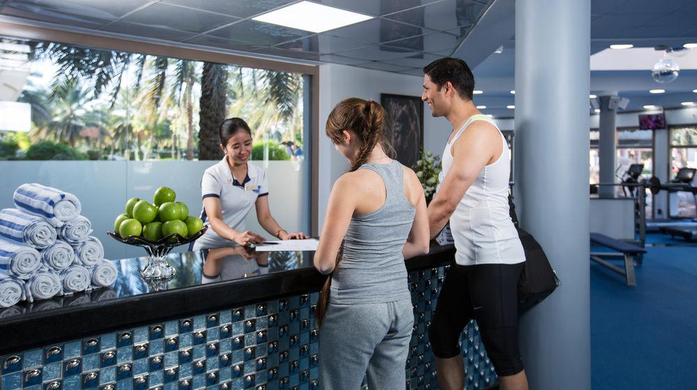 Danat Al Ain Resort Zewnętrze zdjęcie Reception at the Sports and Fitness Club